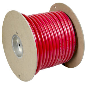 Pacer Red 2 AWG Battery Cable – 100'