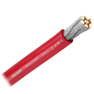 Pacer Red 2 AWG Battery Cable – Sold By The Foot