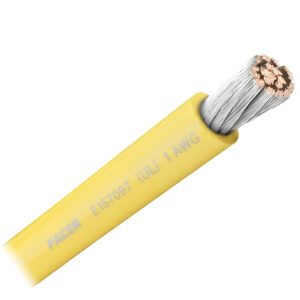 Pacer Yellow 1 AWG Battery Cable – Sold By The Foot