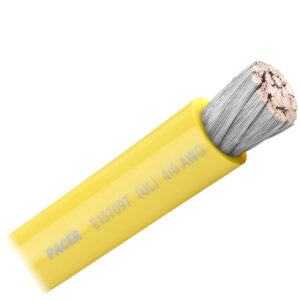 Pacer Yellow 4/0 AWG Battery Cable – Sold By The Foot