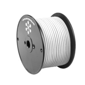 Pacer White 18 AWG Primary Wire – 100'