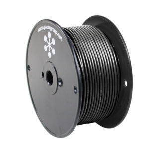 Pacer Black 18 AWG Primary Wire – 250'
