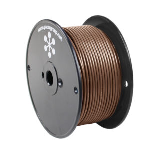 Pacer Brown 16 AWG Primary Wire – 250'