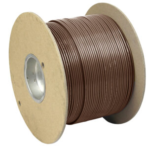 Pacer Brown 14 AWG Primary Wire – 1,000'