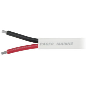 Pacer 18/2 AWG Duplex Cable – Red/Black – 100'