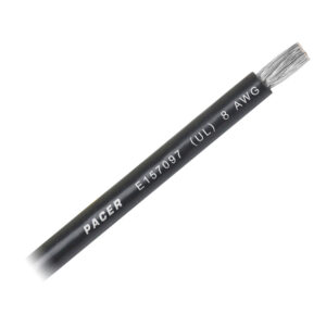 Pacer Black 8 AWG Battery Cable – Sold By The Foot