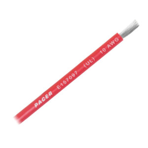 Pacer Red 10 AWG Battery Cable – Sold By The Foot