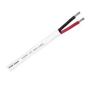 Pacer Duplex 2 Conductor Cable – 100' – 16/2 AWG – Red, Black