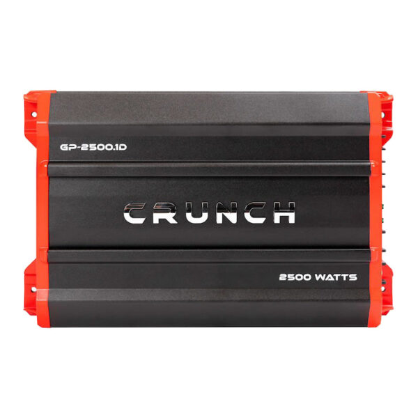 Crunch GP25001 Amplifier Ground Pounder 1 x 1250 @ 4 Ohms 1 x 2500 @ 2 Ohms N/A @ 1 Ohms Class A/B