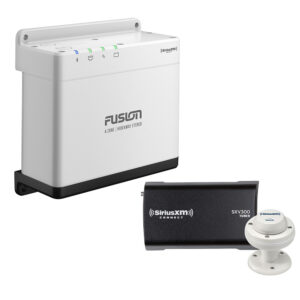 Fusion MS-WB675 Marine Hideaway Stereo With SiriusXM SXV300 Connect Tuner & Marine/RV Antenna